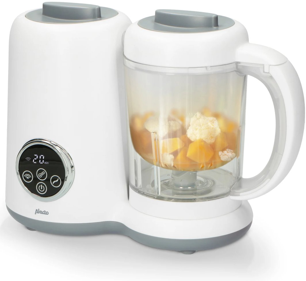 New! Alecto 5-in-1 multi-functional cooking device white BFP-66 1