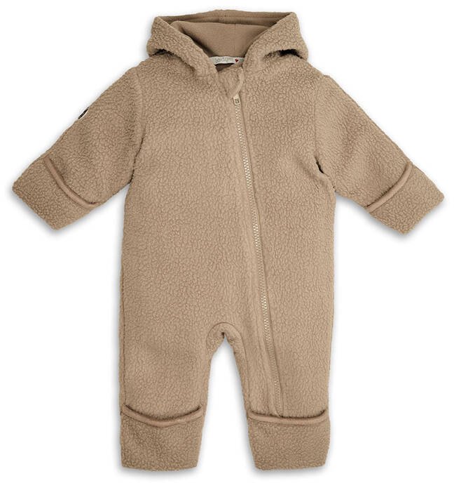 New! Lodger Skier Teddy Jumpsuit 3-6 months. Size 68. Beige SKT 630_3-6 1