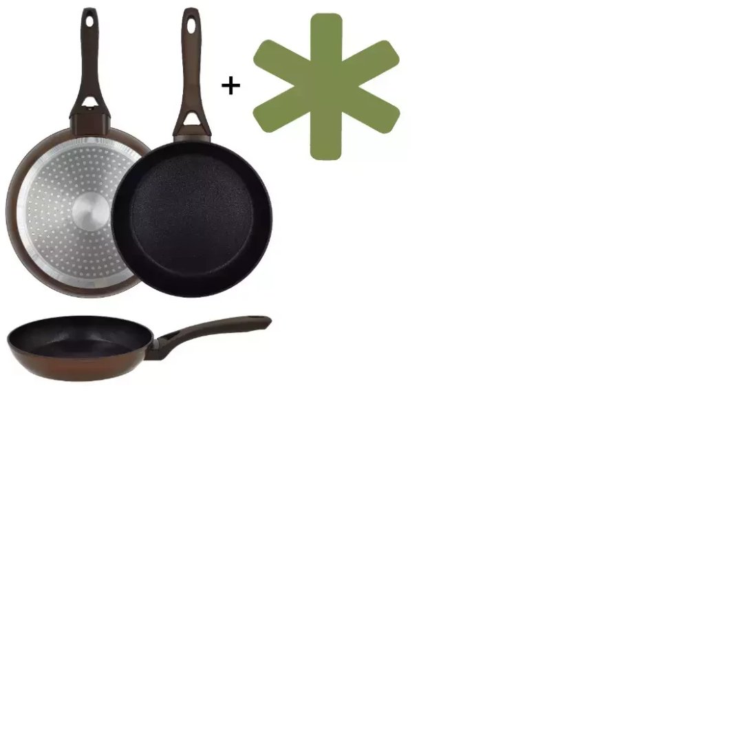 Frying pan Natura O24cm induction brown with protector 4744561011797 1