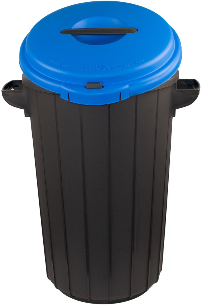 Waste bin Ecosolution 35L 42 5x37 5x54cm dark grey/blue 8009115042754 1