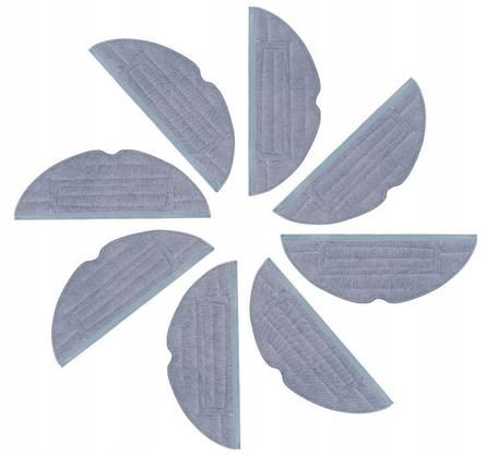 5x Ściereczki MOP do Roborock s7 s7+ s7 PLUS s7 MAX s7 MAXV MIKROFIBRA 1