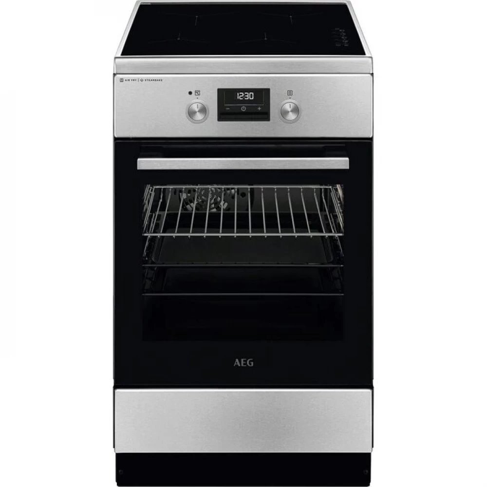 AEG 6000 Series SteamBake  58 L  platums 50 cm  nerusejosa terauda - Elektriska plits ar indukcijas virsmu 1