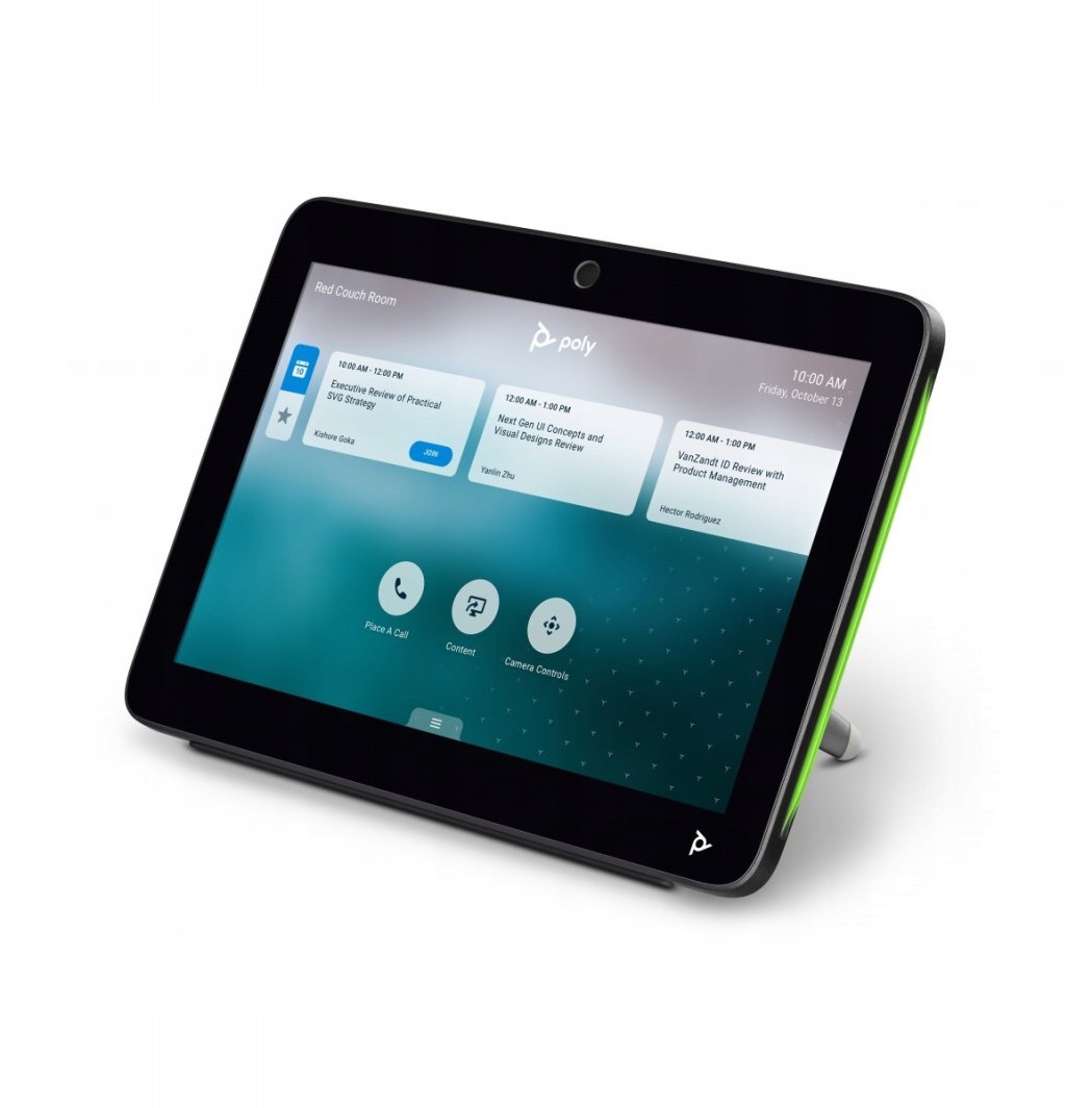 HP POLY HP TC10 - BLACK Stand-alone 25,4cm 10Zoll room scheduler touch control for use with Poly G7500 Studio X family ZRoW 875K5AA 1