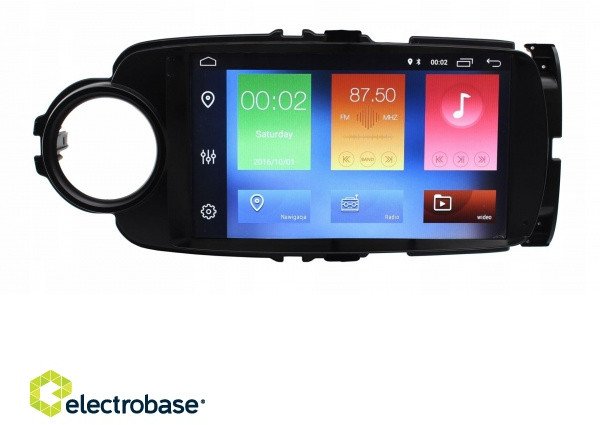 Radio nawigacja GPS do Toyota Yaris III 2011-2019 Android 1