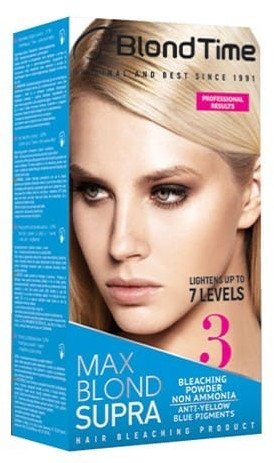 BLOND Time 3 SUPRA Rozjaśniacz włosów do 7 tonów 1