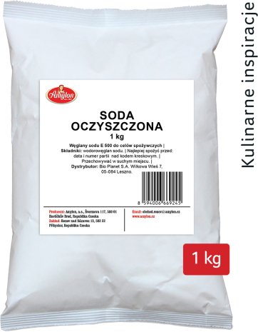 SODA OCZYSZCZONA 1 kg - AMYLON 1