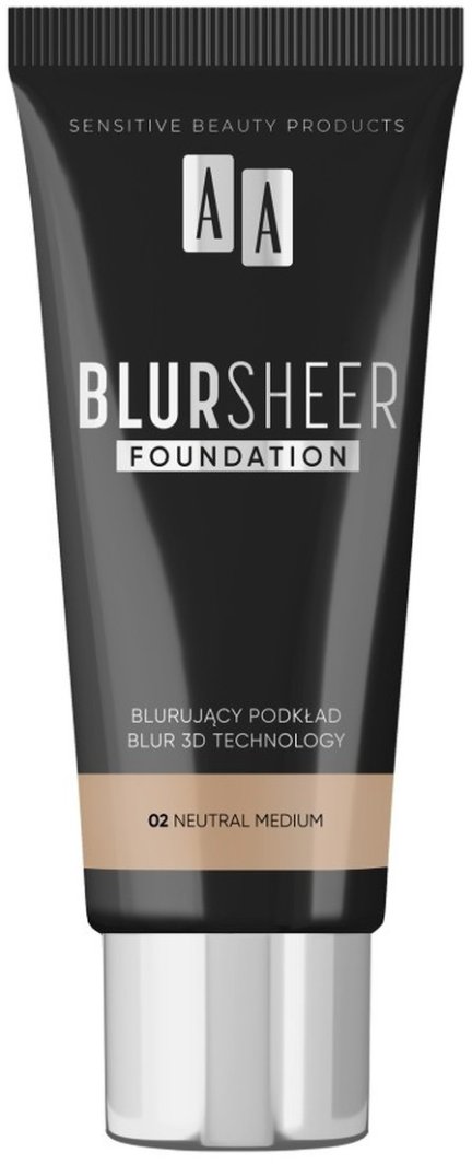 AA Blur Sheer Podkład blurujący 30ml Neutral Medium (02) 1