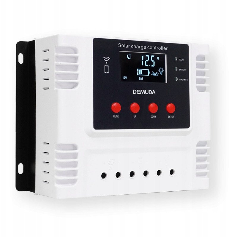 STEROWNIK Panel WIFI SOLARNY REGULATOR 12-48V 60A 1
