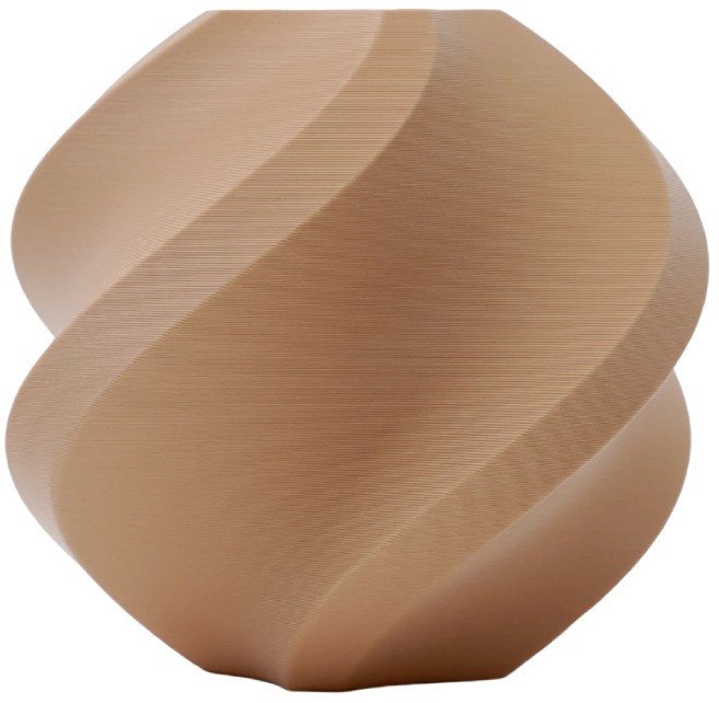 Filament Bambu Lab PLA Matte 1,75mm 1kg - w zestawie z wielorazową szpulą - Latte Brown} 1