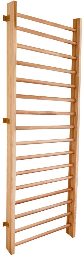 Drabinka gimnastyczna drewniana 230 x 70 cm dla dzieci SOSNA BUK 1