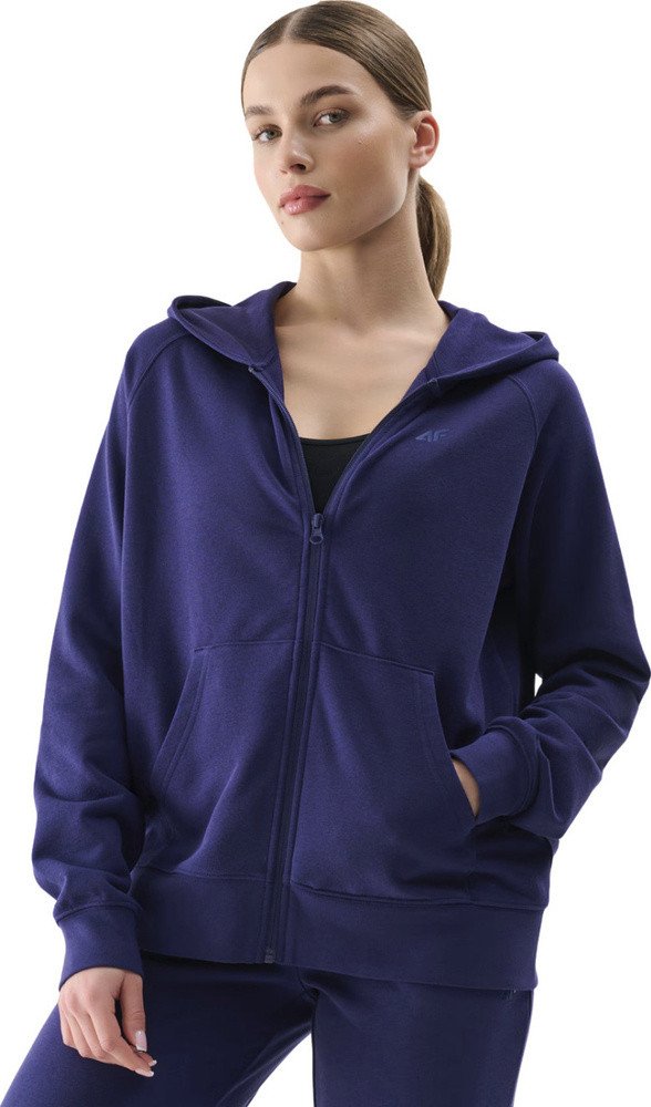 Bluza damska 4F F1763 granatowa 4FWMM00TSWSF1763 31S L 1