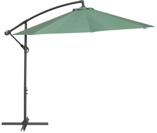 4Living Skėtis "Banana" šviesiai žalias 3 m