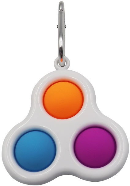 Gniotek KULKI KOLOROWE SQUISHY Bubble BRELOK 405 1