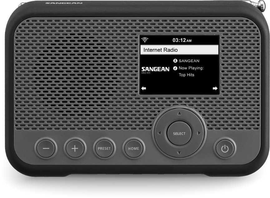 Sangean WFR-39 grau/schwarz 1
