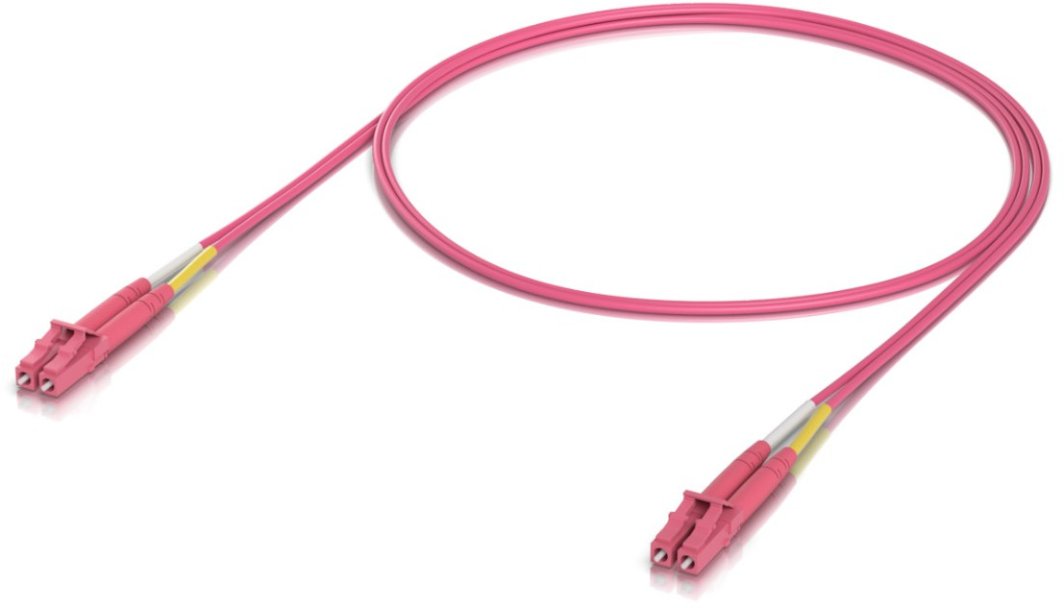Ubiquiti UACC-OFC-M2-LULU-3M kabel InfiniBand / światłowodowy LC LC/LC Różowy 1