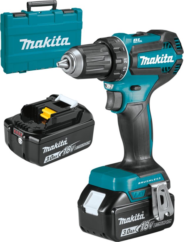 Wiertarko-wkrętarka Makita DDF485RFE 18 V 2 x akumulator 3 Ah 1