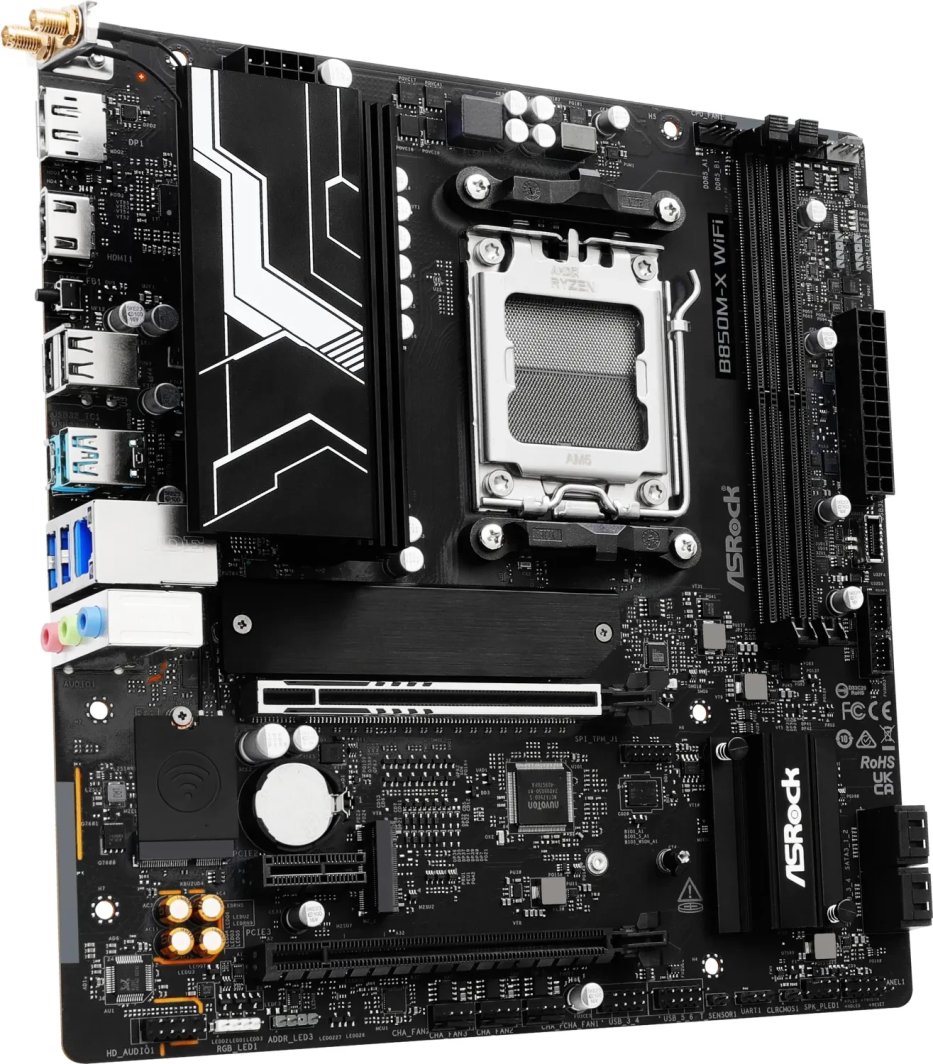 ASRock B850M-X WiFi R2.0 AM5マザーボード ASRock > B850M-X WiFi R2.0
