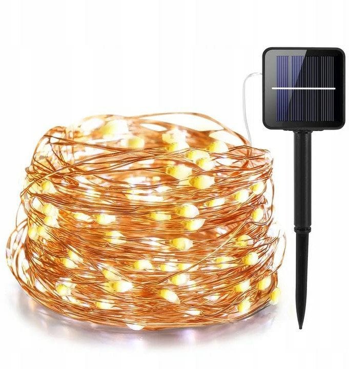 VOLTENO LAMPKA SOLARNA DRUCIK 100 LED /GIRLANDA 1