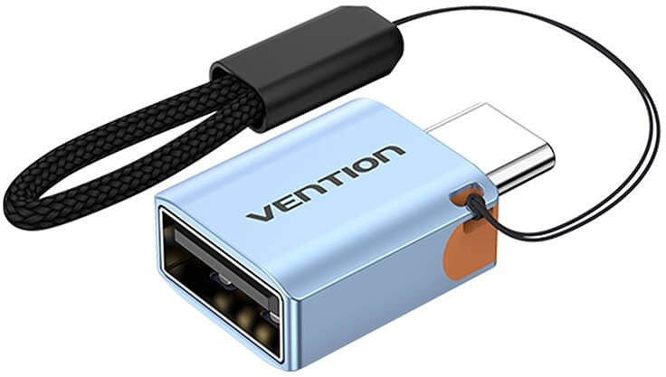Adapter Vention CUBH0 USB 3.1 C M do USB (szary) 1
