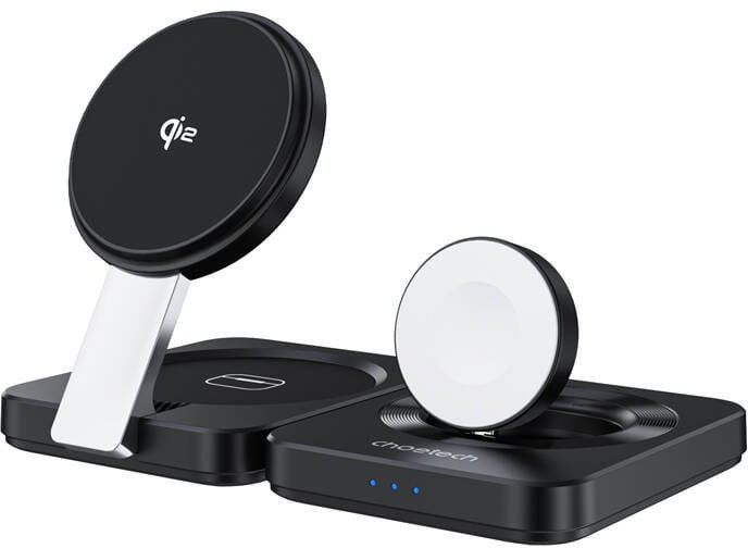 Składana ładowarka magnetyczna 3w1 Choetech Qi2 1