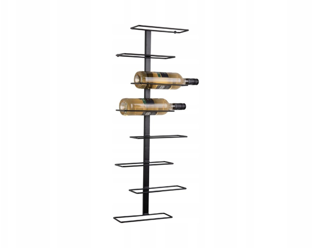 Metalowy stojak na wino FLOAT, 80,5 cm 1