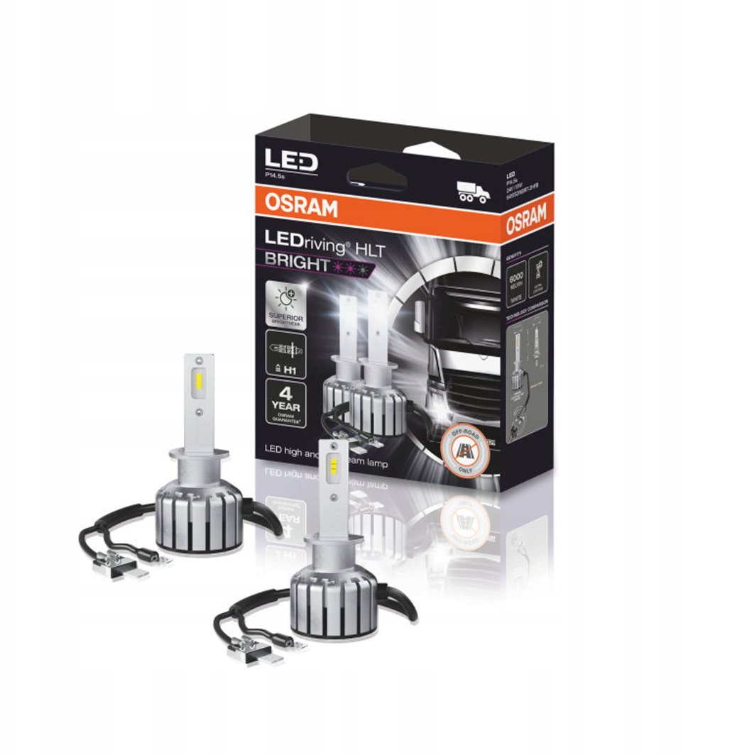 Żarówka LED (Zestaw 2szt.) H1 24V 13W P14,5S bez homologacji drogowej LEDriving HL BRIGHT 1
