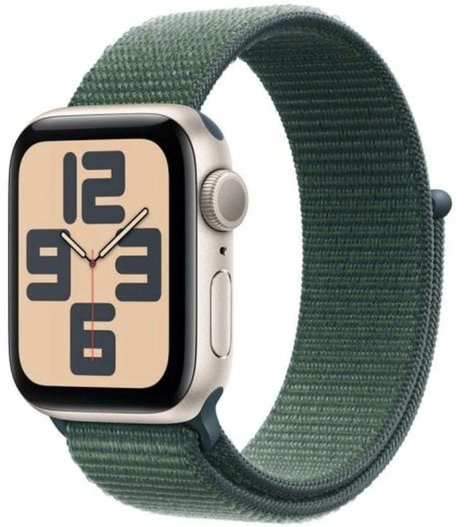 Smartwatch Apple Watch SE Gen.2 GPS 40mm Starlight Alu Sport Loop Zielony (MXEH3QL/A) 1