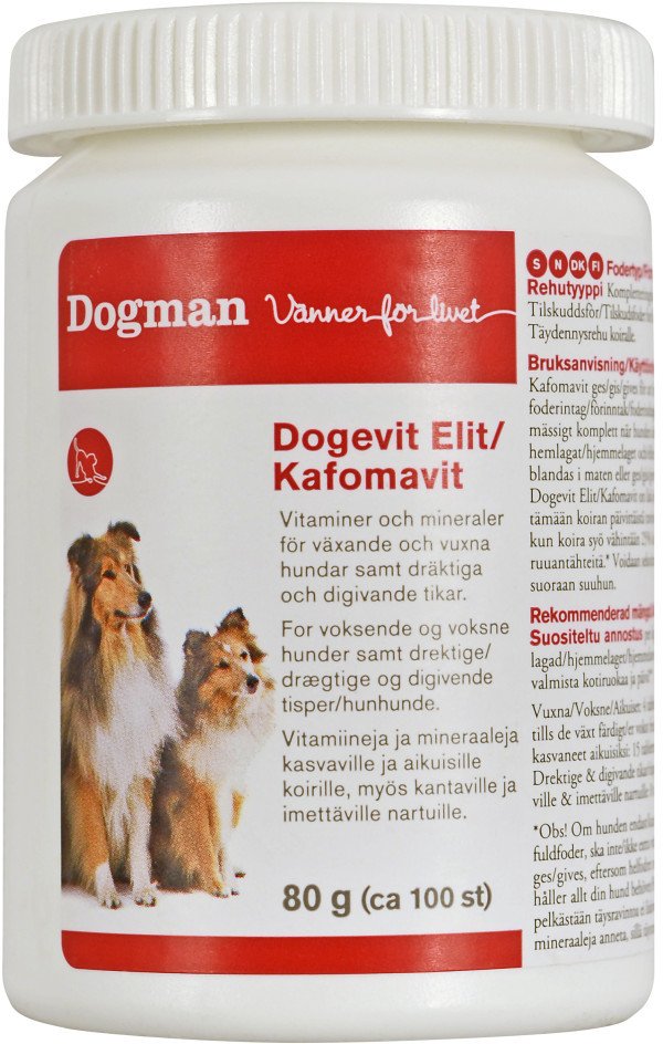 Dogman Dogevit Elit Kafomavit Supplements 1