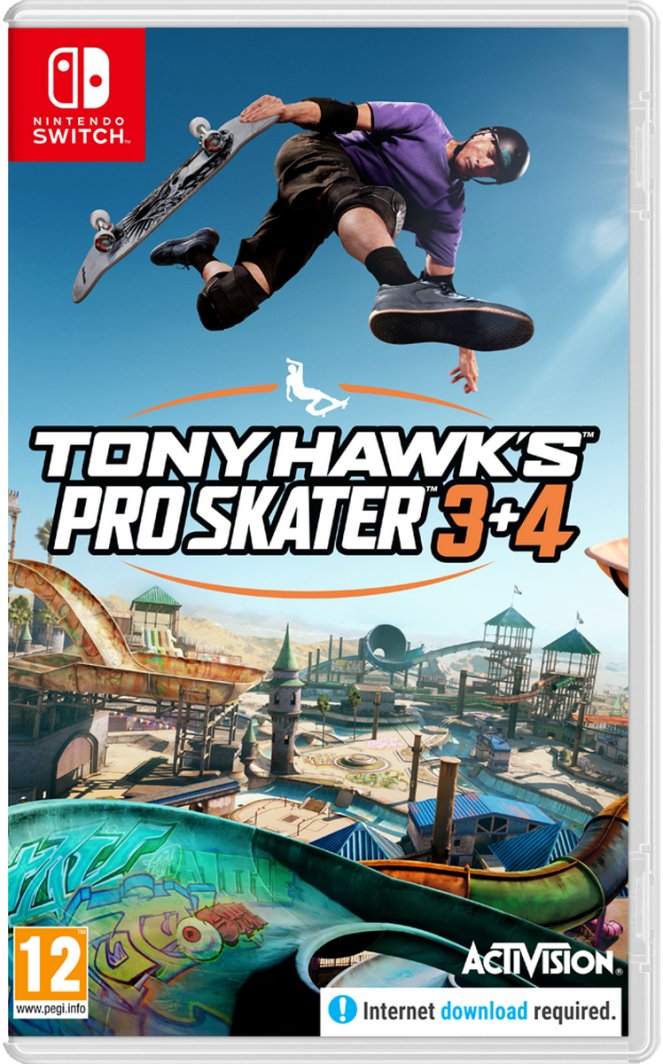 TONY HAWK'S PRO SKATER 3+4 SWITCH 1