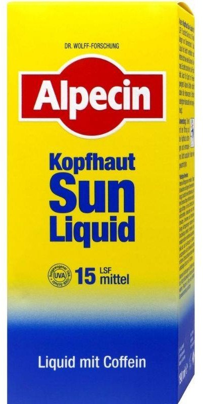 Alpecin tonik do włosów ochrona przed słońcem przed żółknięciem blondu 190ml 1