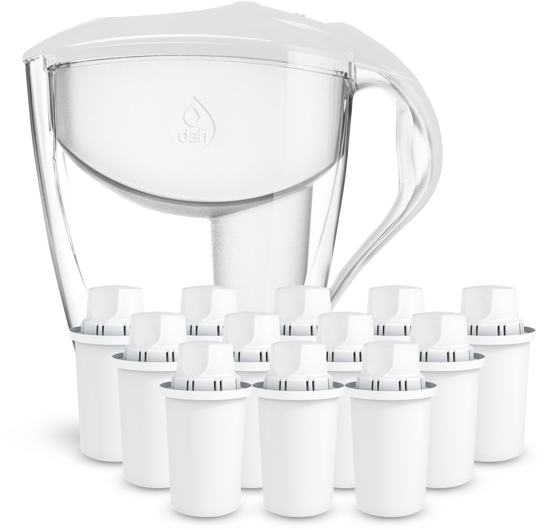 Dzbanek Dafi ASTRA biały 3l 12 wkładów Classic 1