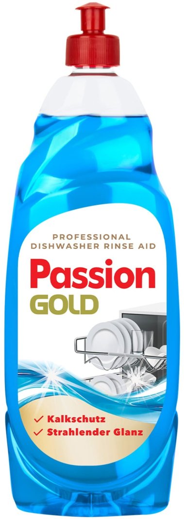 PASSION GOLD Nabłyszczacz do zmywarki Professional 850 ml 1