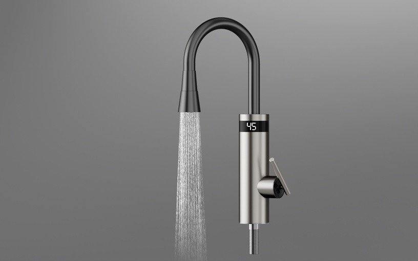 Instantaneous water heater CHANGER DualFlex, with flexible two-mode tap, 3.3kW, stainless steel 1