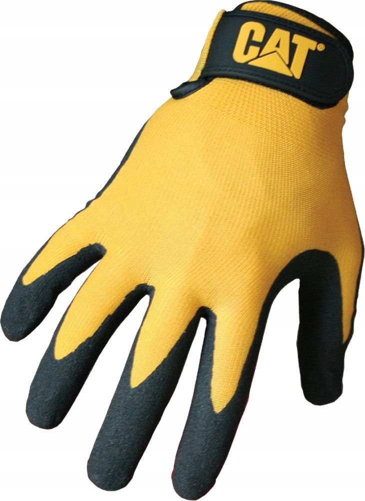 Work gloves CAT, yellow, size XL 1