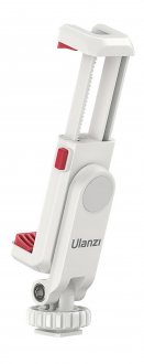 Uchwyt do smartfona Ulanzi ST-06S biały z gniazdem zimnej stopki 1