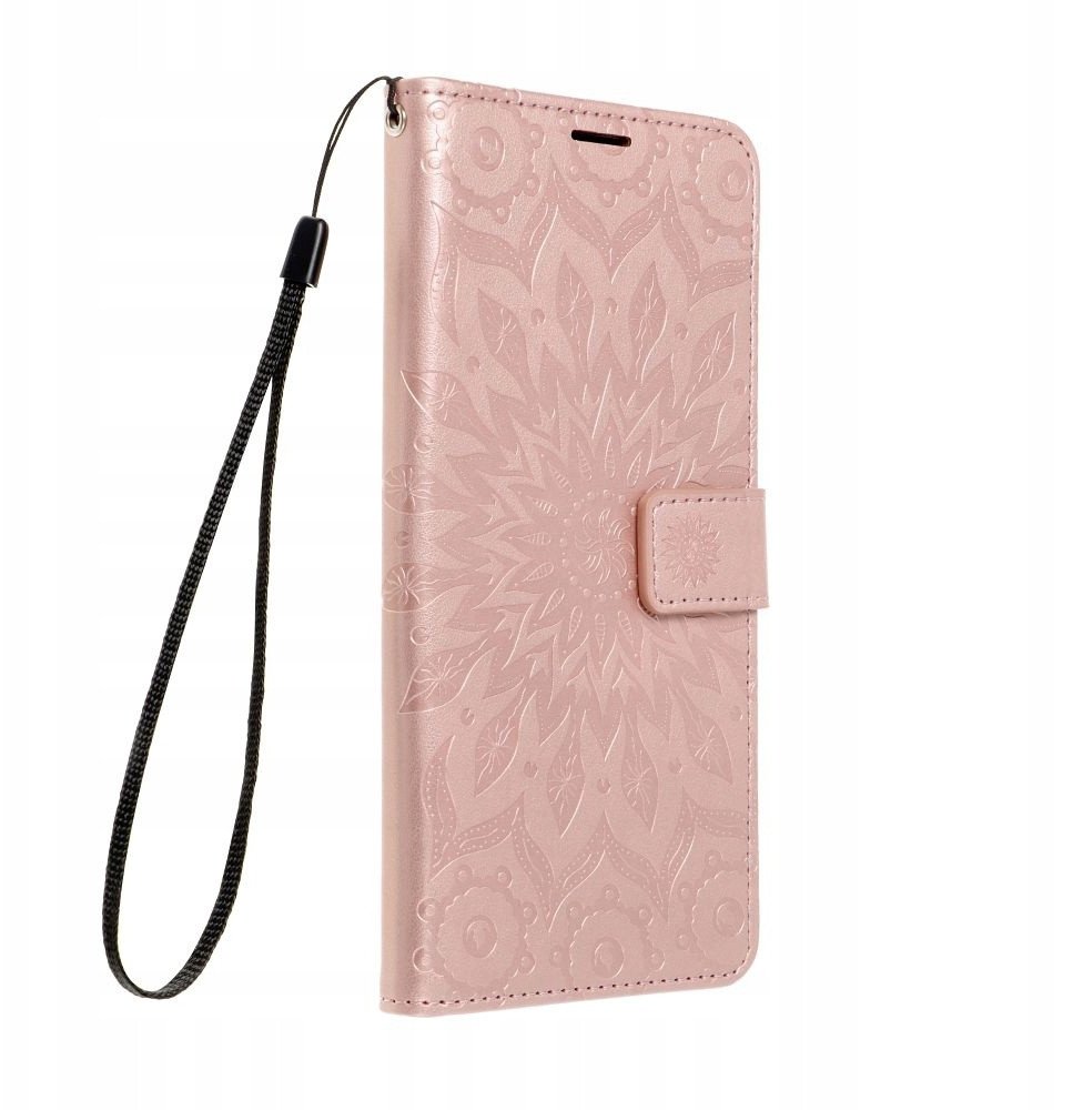 Kabura MEZZO Book do SAMSUNG S24 FE mandala złoty róż