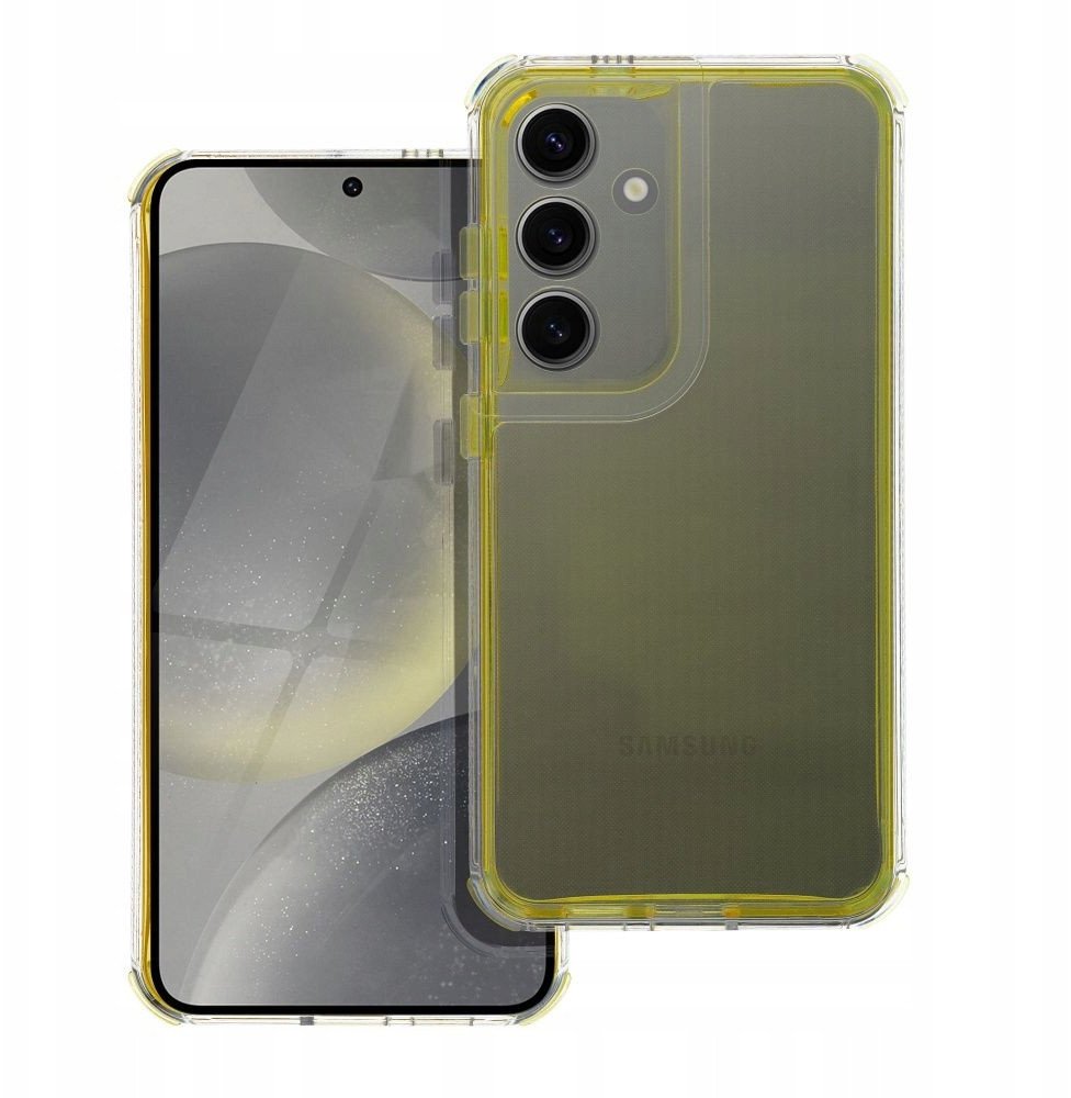 Futerał MATRIX CLEAR do SAMSUNG A16 5G żółty 1