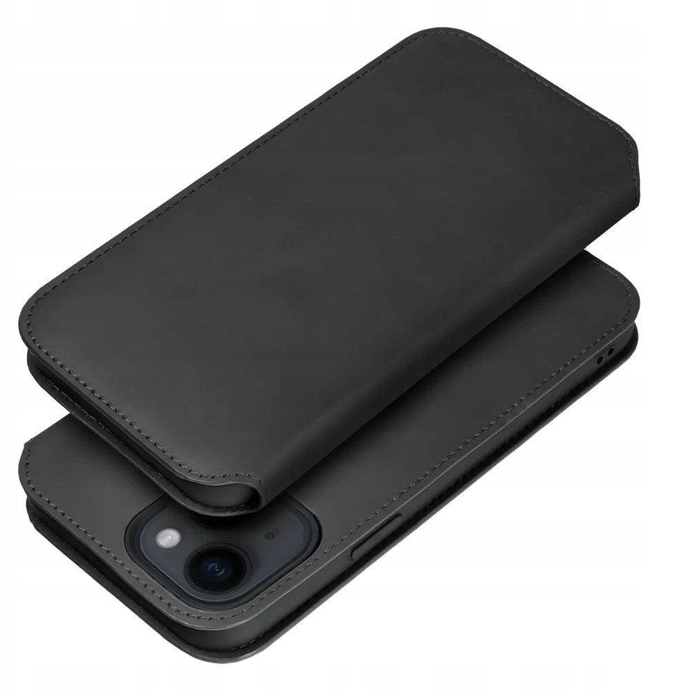Kabura DUAL POCKET Book do SAMSUNG S25 czarny