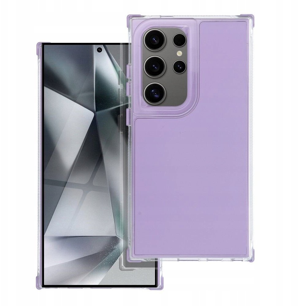 Futerał MATRIX do SAMSUNG S25 Plus purpurowy