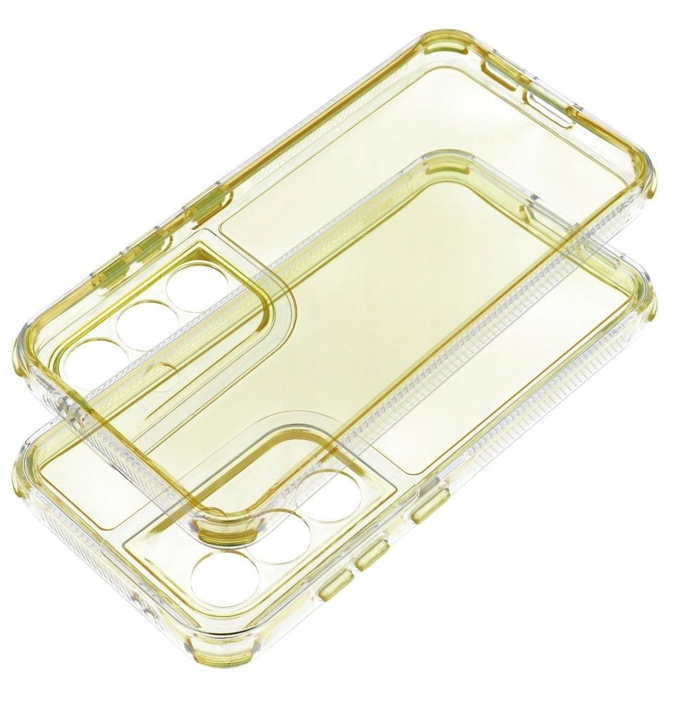 Futerał MATRIX CLEAR do SAMSUNG S25 Plus żółty