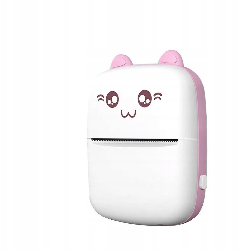 Przenośna mini drukarka termiczna do zdjęć C9 różowa