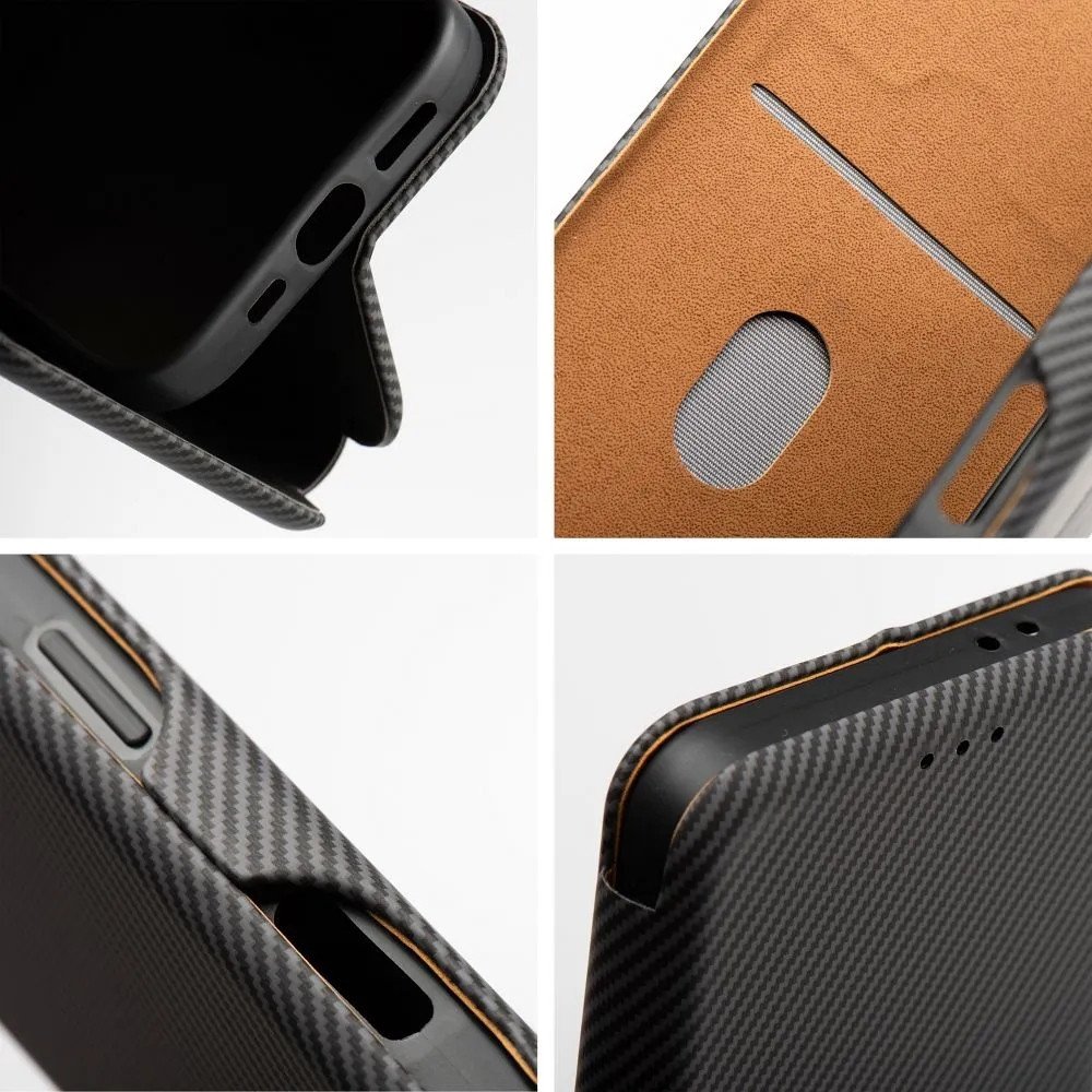 Kabura FOLIO Side Magnet do MOTOROLA G75 szary 1