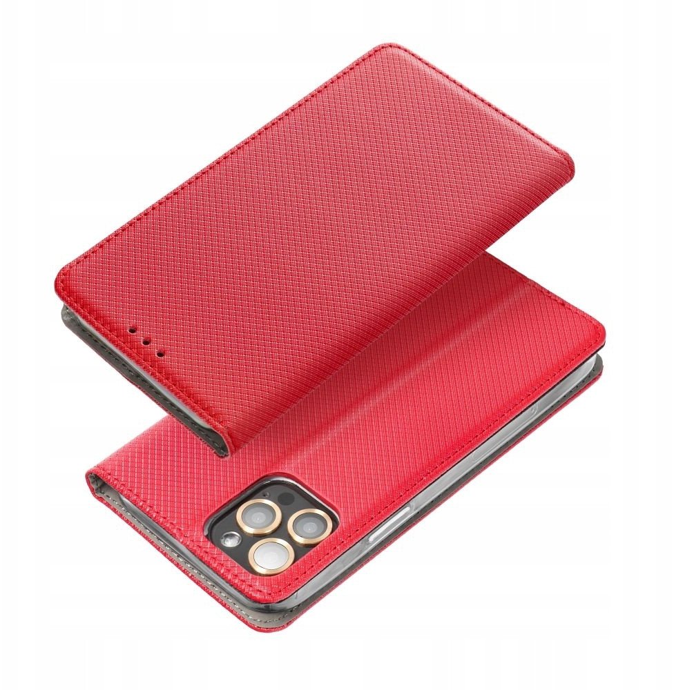 Kabura SMART CASE Book do MOTOROLA MOTO G POWER 2025 czerwony