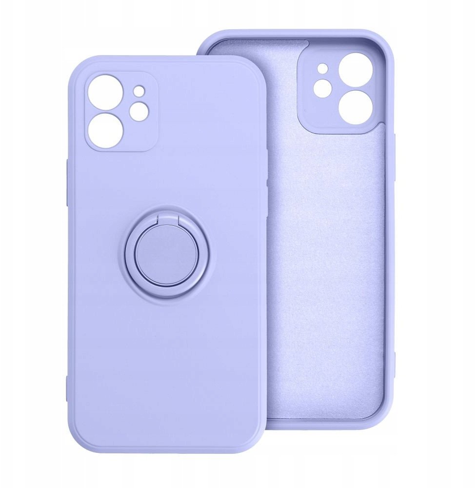 Futerał SILICONE RING do XIAOMI Redmi Note 14 Pro 5G fioletowy