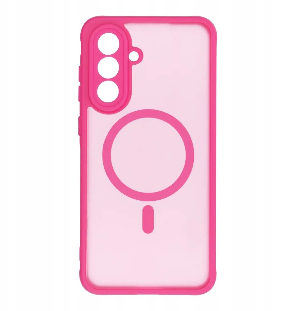 Futerał FULL MATTE MAG COVER kompatybilny z MagSafe do SAMSUNG A26 różowy