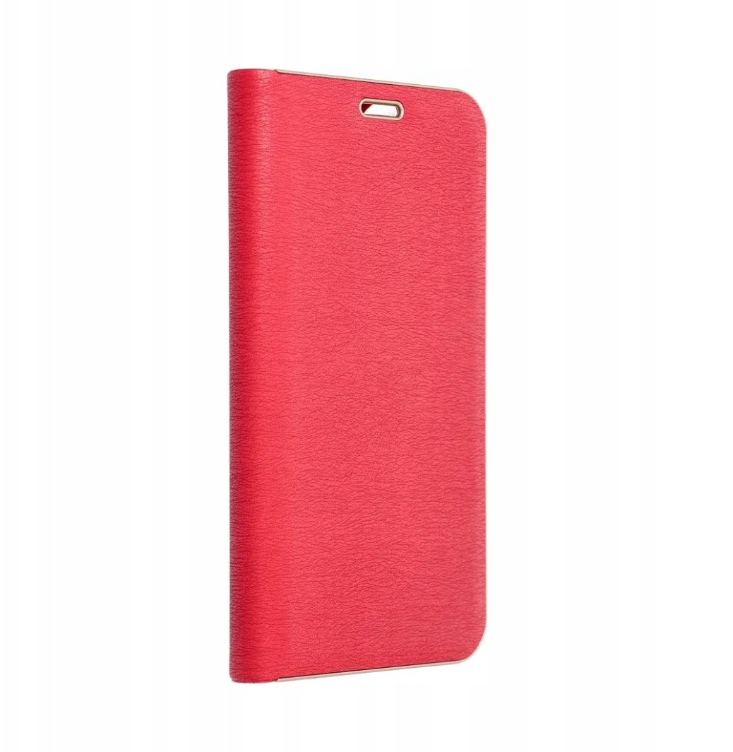 Kabura LUNA Book Gold do SAMSUNG S25 Edge czerwony