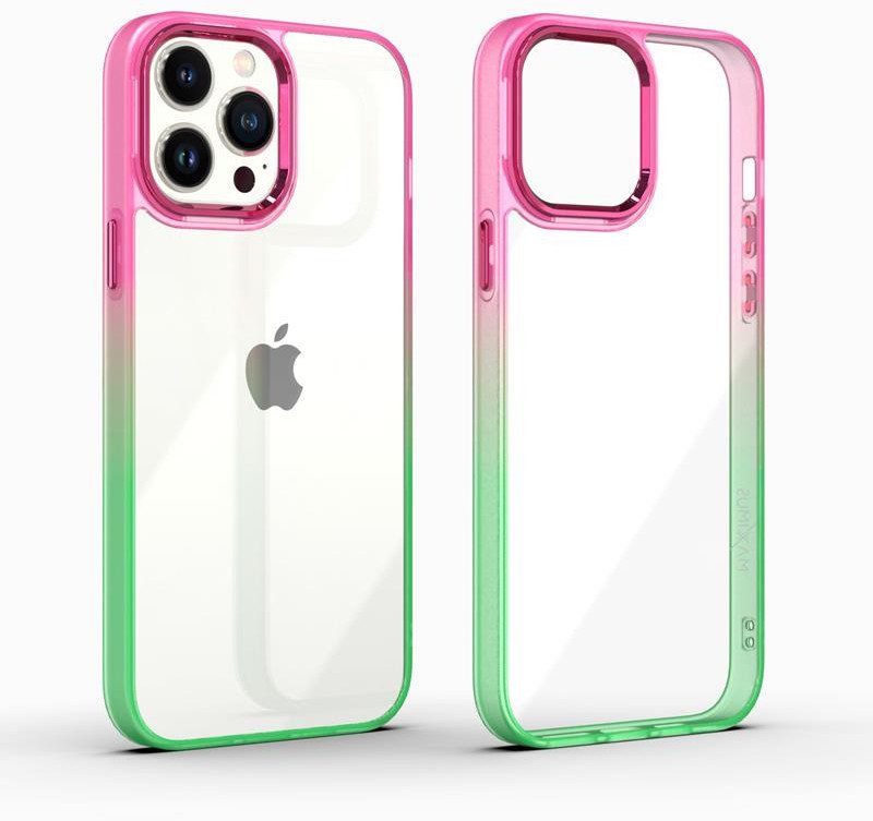 MX RAINBOW IPHONE 11 (6.1) RED-GREEN / CZERWONO-ZIELONY 1