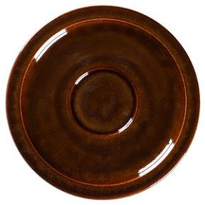 STONE Spodek do espresso 13 cm bursztynowy 1