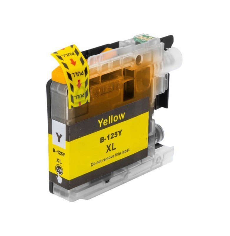 Tusz Brother 125 LC XL YELLOW 15ml eco 1