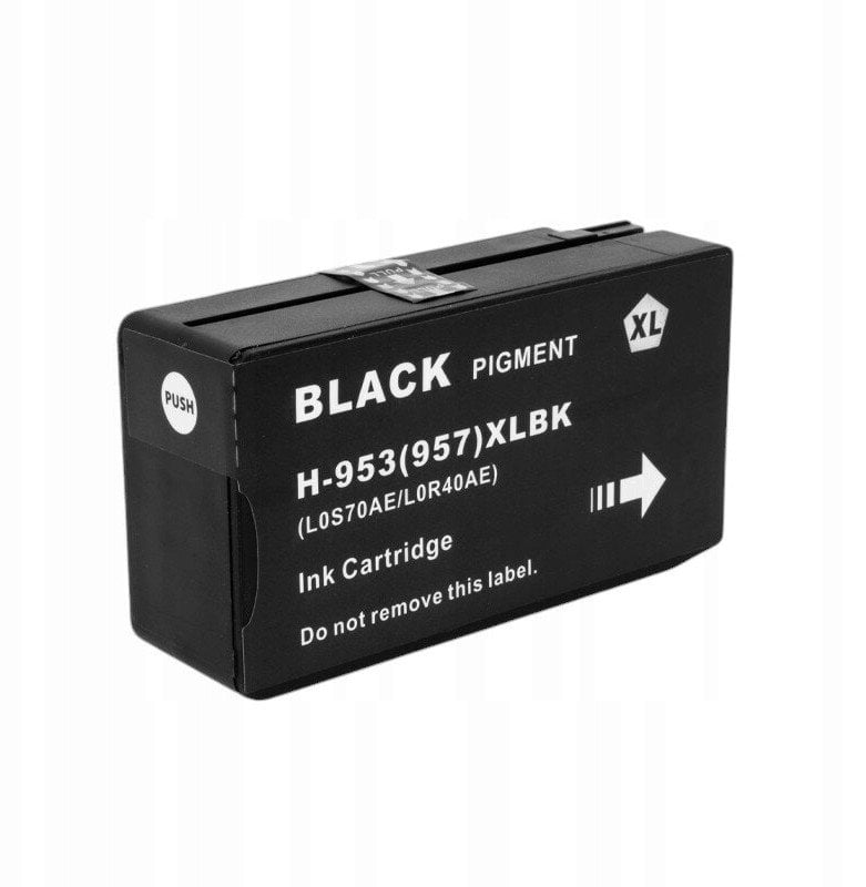 Tusz HP 953 XL/ 957 XL BLACK PIGMENT 76ml eco regenerowany 1